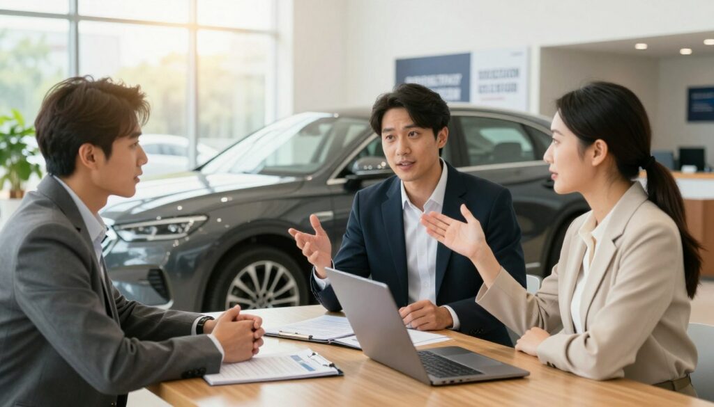 negocjacje ceny samochodu